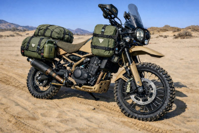 chat GPT tuning himalayan 450 marron y verde .jpeg